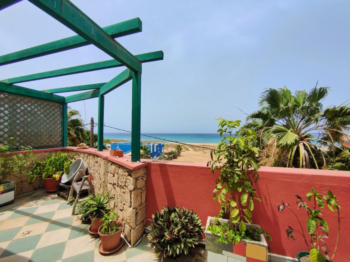Ferienwohnung Albis Harena - Ibiscus Attico Ocean View Santa Maria Exterior foto