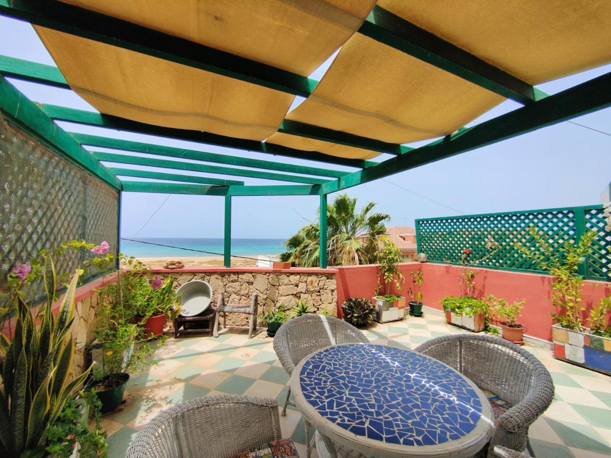 Ferienwohnung Albis Harena - Ibiscus Attico Ocean View Santa Maria Exterior foto
