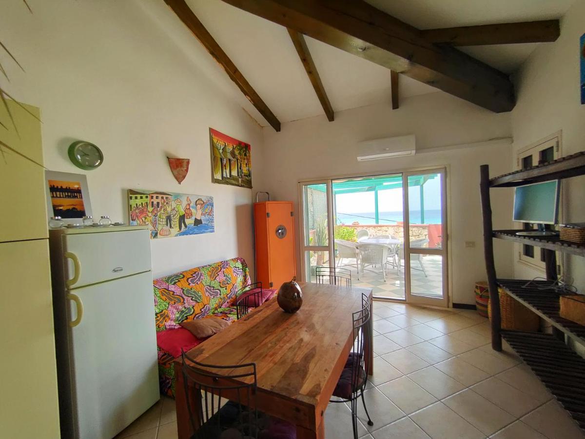 Ferienwohnung Albis Harena - Ibiscus Attico Ocean View Santa Maria Exterior foto